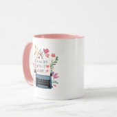 Tasse à café avec citation d'amour de soi (Devant gauche)