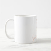 Tasse à café avec citation de chat (Gauche)