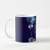 Tasse à café avec citation romantique . (Gauche)