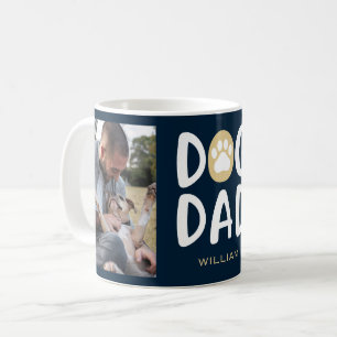 Tasse à café avec collage de photos de compagnie a