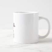 Tasse à café avec couple romantique (Droite)