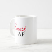 Tasse à café avec déclaration d'expression rouge S (Devant gauche)
