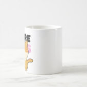 Tasse à café avec des chats mignons (Centre)