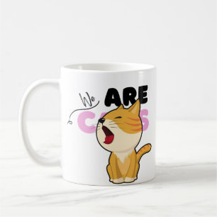 Tasse à café avec des chats mignons