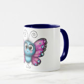 Tasse à café avec design de papillon adorable (Devant droit)