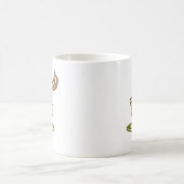 Tasse à café avec design de tasse à café (Centre)