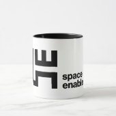 Tasse à café avec espace (Centre)