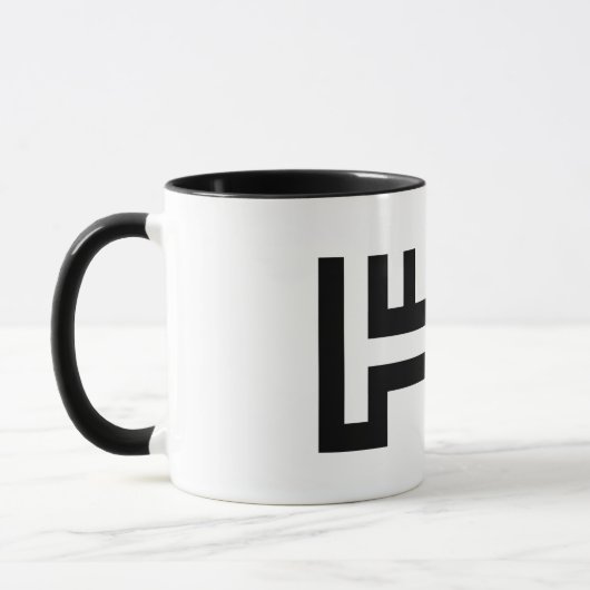 Tasse à café avec espace (Gauche)