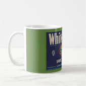 Tasse à café avec étiquette de la Maison Blanche (Gauche)