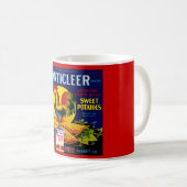 Tasse à café avec label de coq Chanticleer (Devant droit)