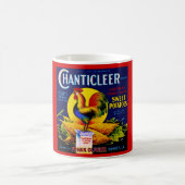 Tasse à café avec label de coq Chanticleer (Centre)