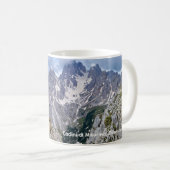 Tasse à café avec les Dolomites (Devant droit)
