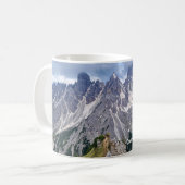 Tasse à café avec les Dolomites (Devant gauche)