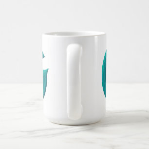 Tasse à café avec lettre G abstraite minimaliste 