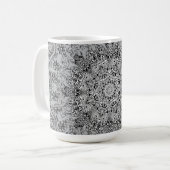 Tasse à café avec Mandala Bohème | Élégant Ch Boho (Devant gauche)