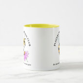 Tasse à café avec motif d'abeille (Centre)
