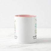 Tasse à café avec motif de jardin (Centre)