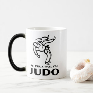 Tasse à café avec motif Judo
