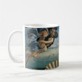 Tasse à café avec peinture Botticellis Venus (Gauche)