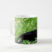 Tasse à café avec photo de chat domestique (Devant gauche)
