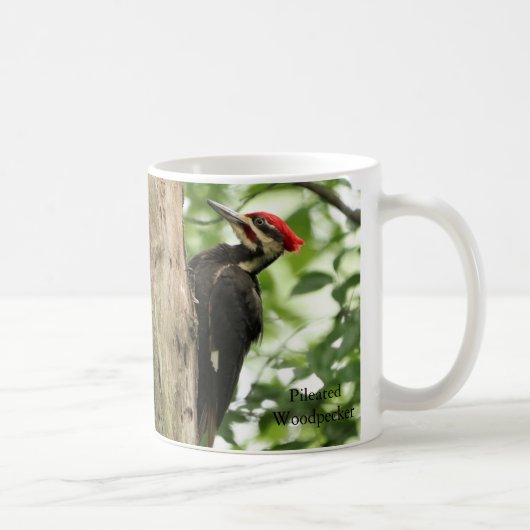 Tasse à café avec Pic à tête rouge (Droite)