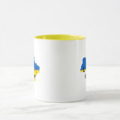 Tasse à café avec superposition de soutien à l'Ukr (Centre)
