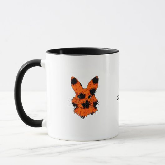 Tasse à café avec un animal mignon (Gauche)