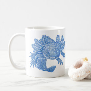 Tasse à café Axolotl - BLEU