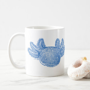 Tasse à café Axolotl - BLEU