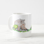 Tasse à café : ayant soif (Devant gauche)