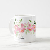 Tasse à café Baba florale de printemps (Devant gauche)