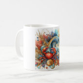Tasse à café Beachy Crab (Devant gauche)