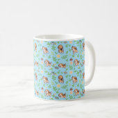 Tasse à café Beagle Fleur de printemps Cadeau de c (Devant droit)