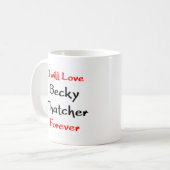 tasse à café becky thatcher (Devant gauche)