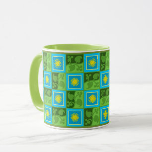 Tasse à café bicolore Soleil et Ombre