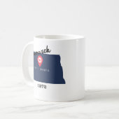 Tasse à café Bismarck (Devant gauche)