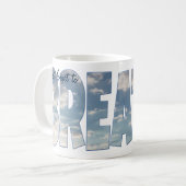 Tasse à café blanche classique "n'oubliez pas de R (Devant gauche)