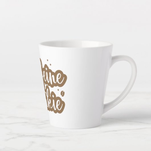 Tasse à café blanche et brune (Droite)