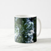 Tasse à café blanche forêt (Devant droit)
