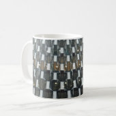 Tasse à café blanche Structure (Devant gauche)