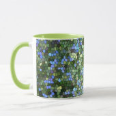 Tasse à café "Bleu, Vert et Violet" (Gauche)