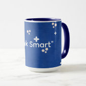 Tasse à café bleue (Devant droit)
