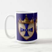 Tasse à café Blue RayEl Crest (Gauche)