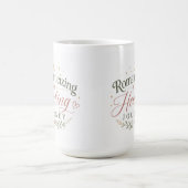 Tasse à café boho « Romantiser mon parcours de gué (Centre)