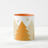 Tasse à café Bois de Noël (Centre)