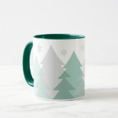 Tasse à café Bois de Noël (Devant gauche)