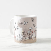 Tasse à café Bonheur Papillon (Devant gauche)