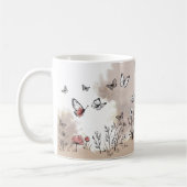Tasse à café Bonheur Papillon (Gauche)