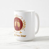 Tasse à café - Bonne Année (Devant droit)
