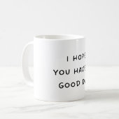 Tasse à café Bonne journée (Devant gauche)